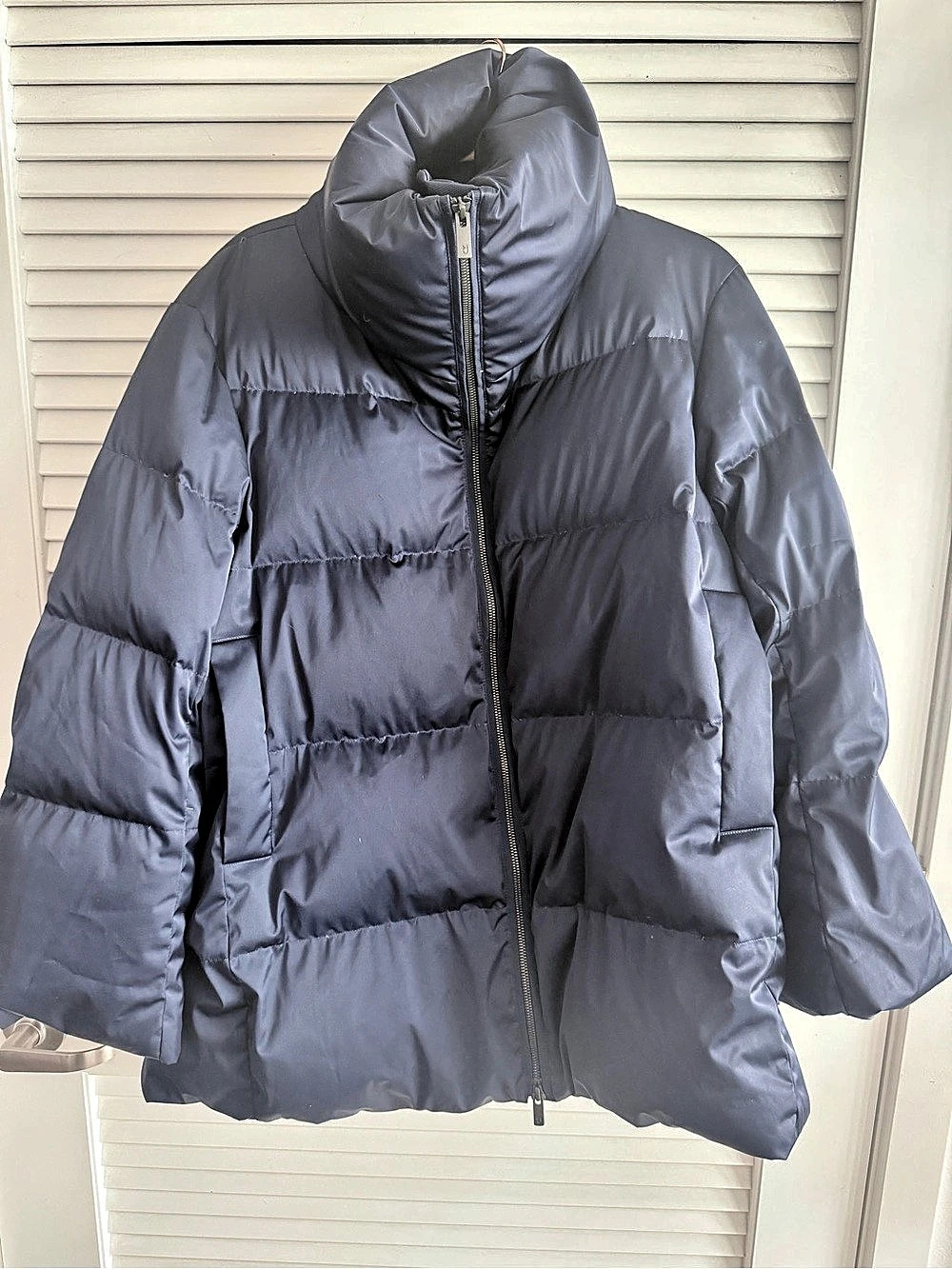 Jil Sander x UNI GLO collab! Super Puff Down Puffer Jacket in Blue Size Medium
